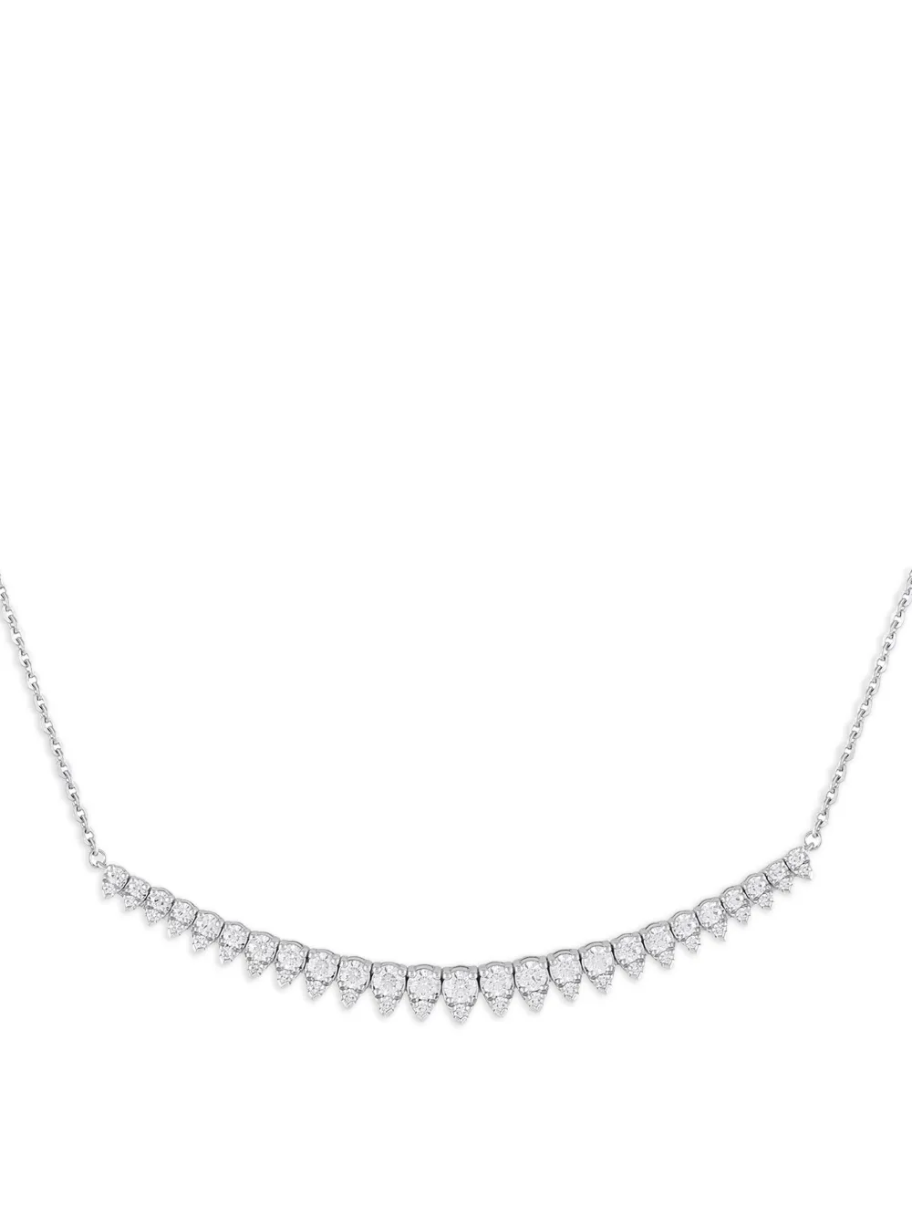 Hearts on Fire 18K white gold Aerial diamond necklace | Silver | Image 1