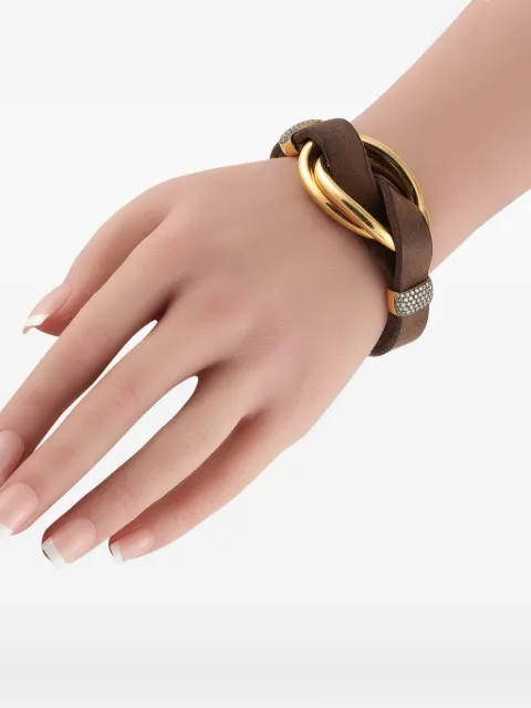 OROMALIA SALVATORE BARBERI 18kt Gelbgoldarmband mit einem Diamanten