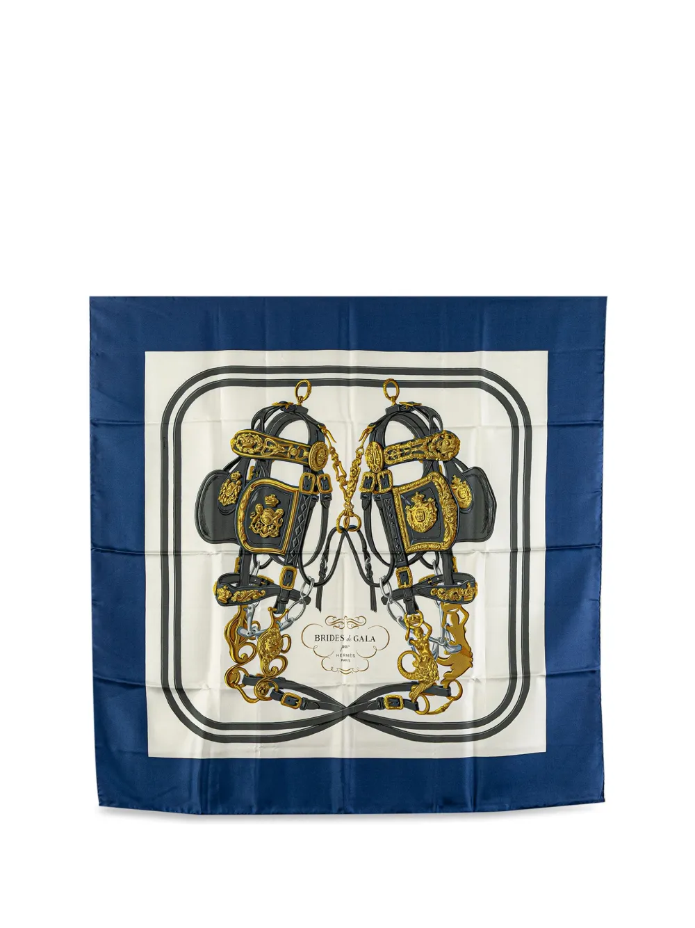 Hermès Pre-Owned 20th Century ブリッド ドゥ ガラ シルクスカーフ - マルチカラー Hermès Pre-Owned 20th Century ブリッド ドゥ ガラ シルクスカーフ - マルチカラー