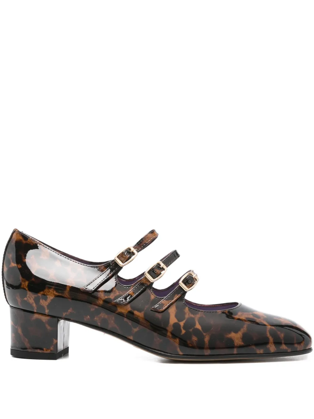 Carel Paris 35mm Kina Leopard-print Pumps In Brown