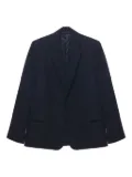 Carven double-breasted wool jacket - Black