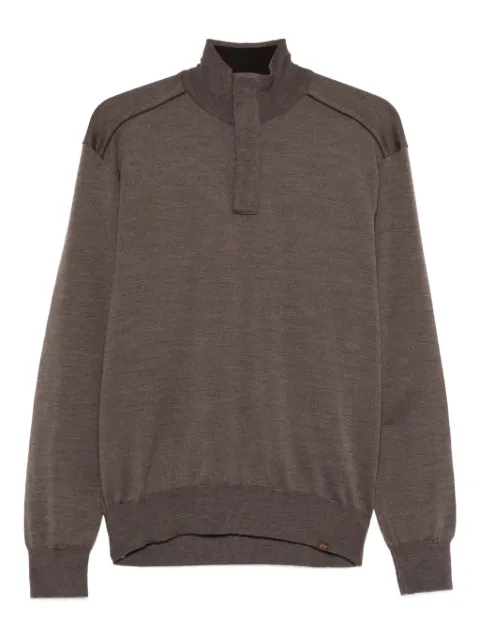 Paul & Shark high-neck half-zip sweater