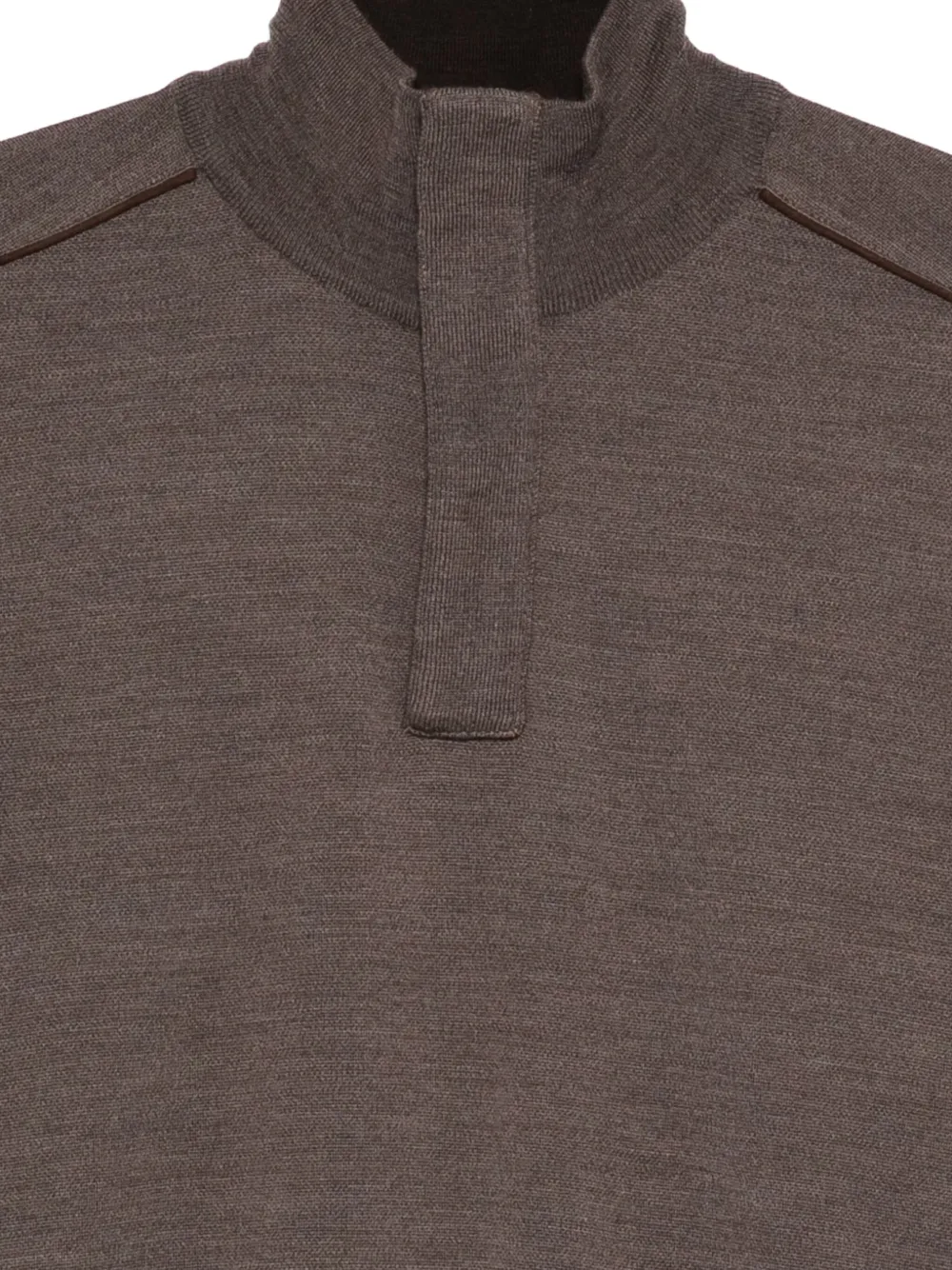 Paul & Shark Trui met hoge hals Bruin