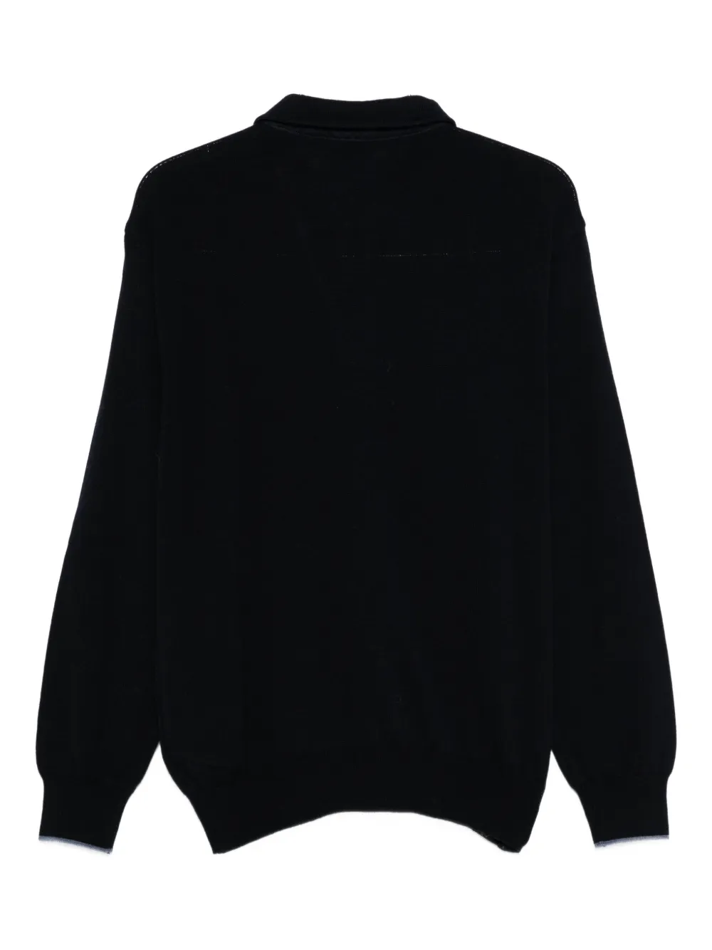 Paul & Shark Poloshirt met lange mouwen - Zwart