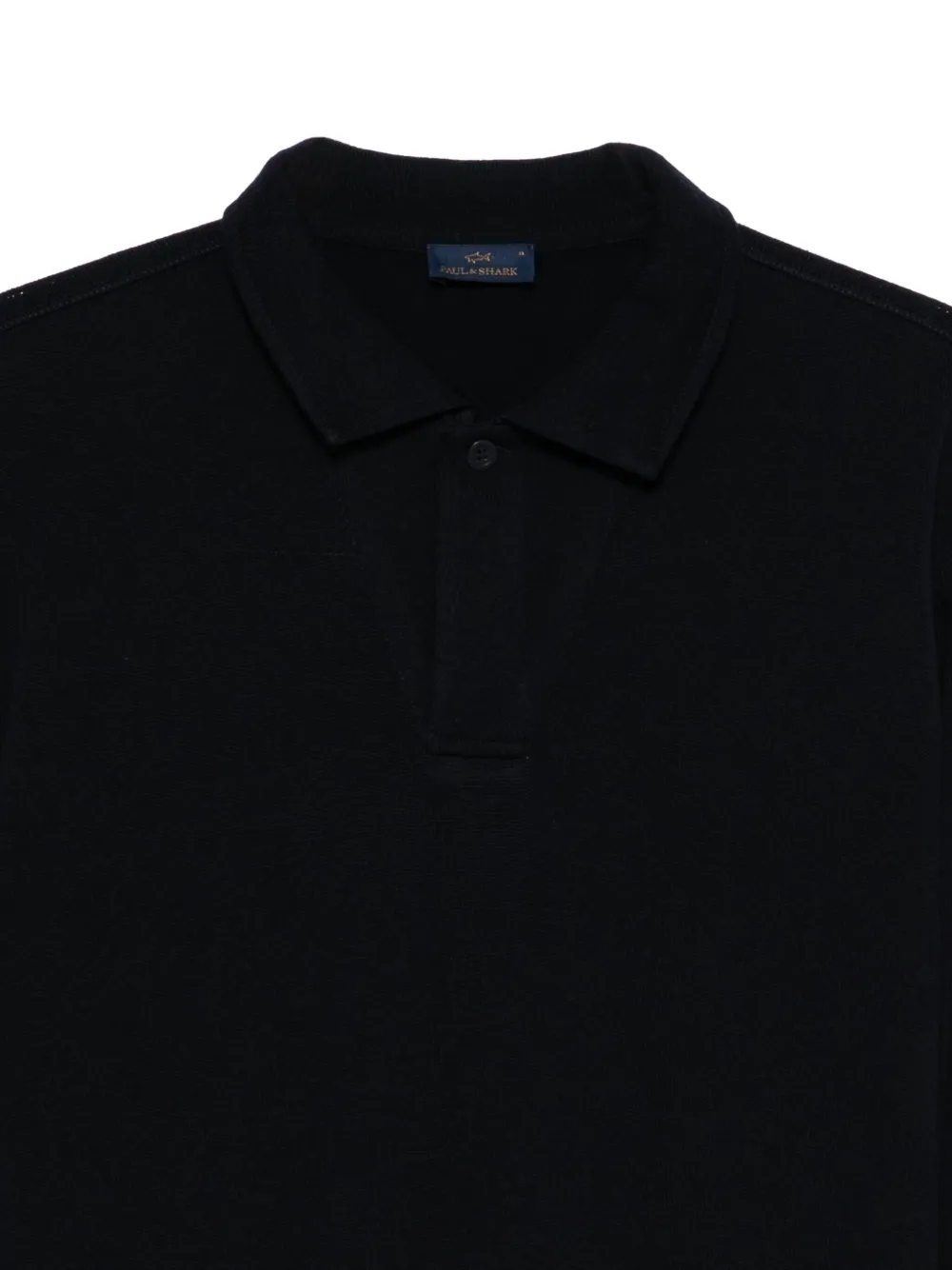 Paul & Shark Poloshirt met lange mouwen Zwart