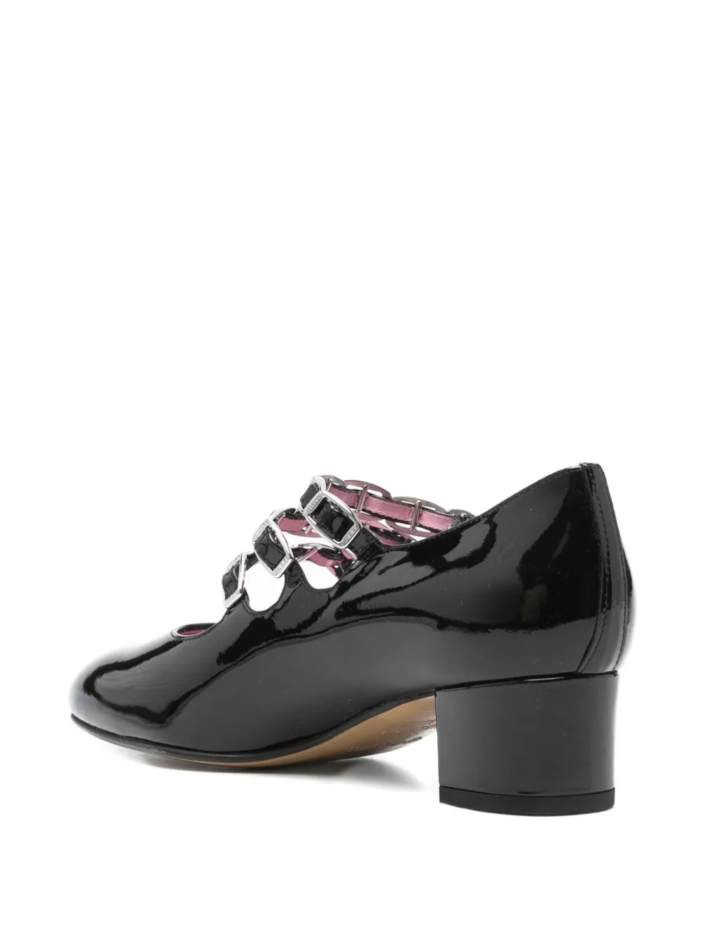 Carel Paris 35mm Kina patent-leather pumps Black