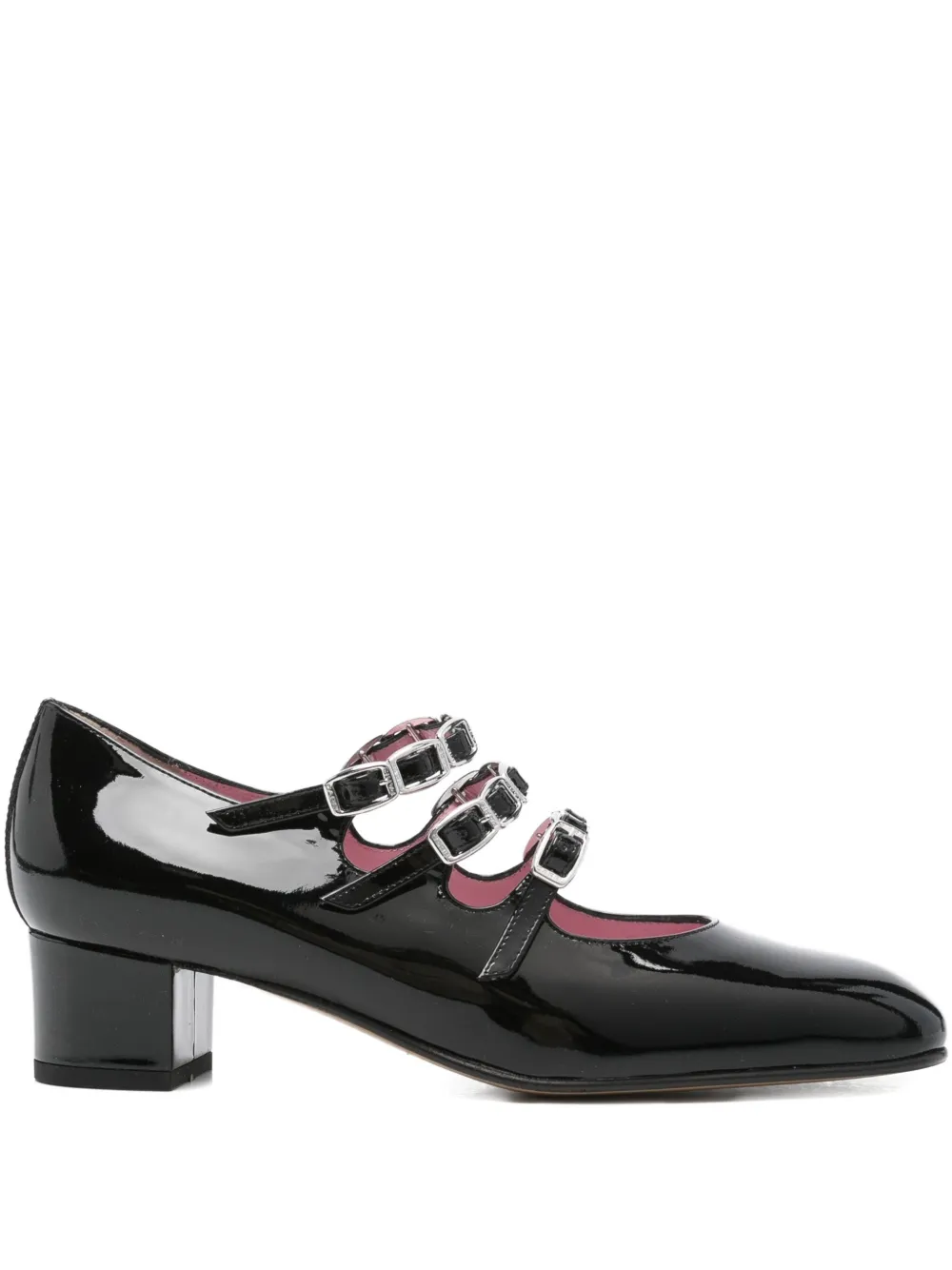 Carel Paris 35mm Kina Patent-leather Pumps In Black