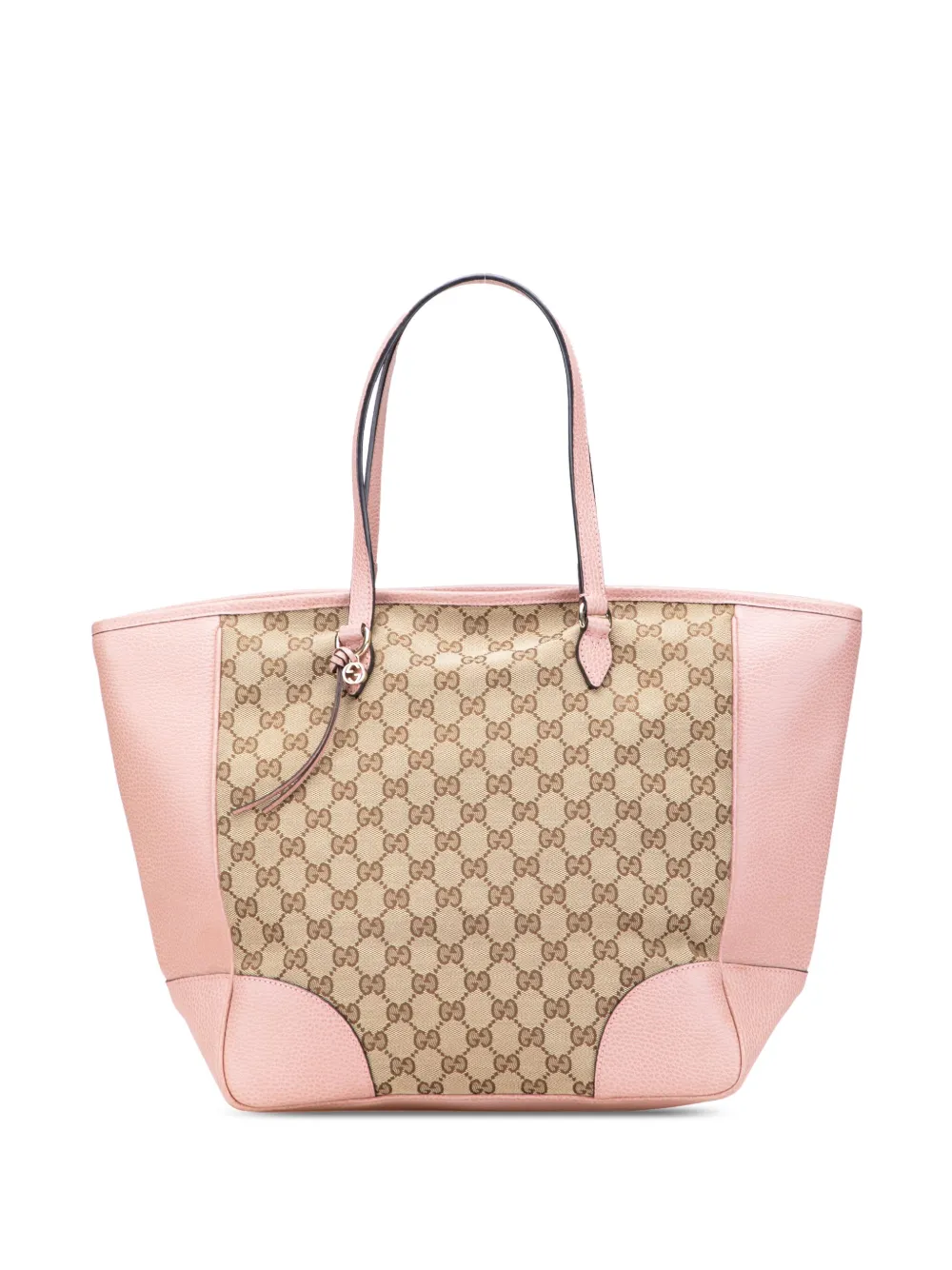 Gucci Pre-Owned 2016-2025 GG Canvas Bree Zippered tote bag - ブラウン Gucci Pre-Owned 2016-2025 GG Canvas Bree Zippered tote bag - ブラウン