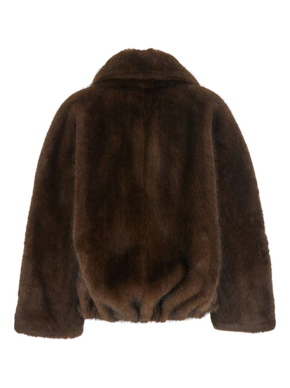 VALENTINI 1972 Jack van imitatiebont Bruin