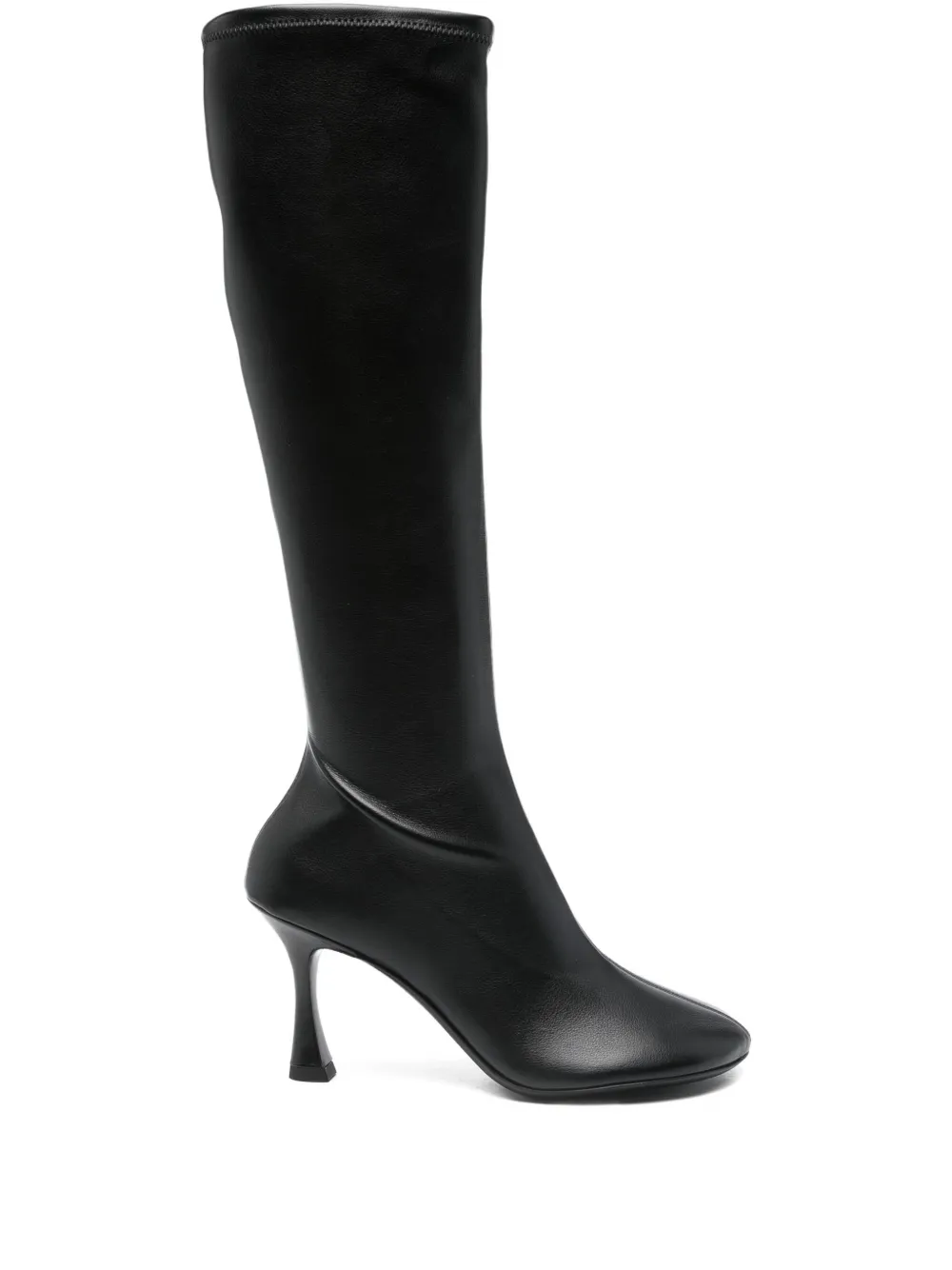 3juin 80mm Carine calf-leather zip boots Black