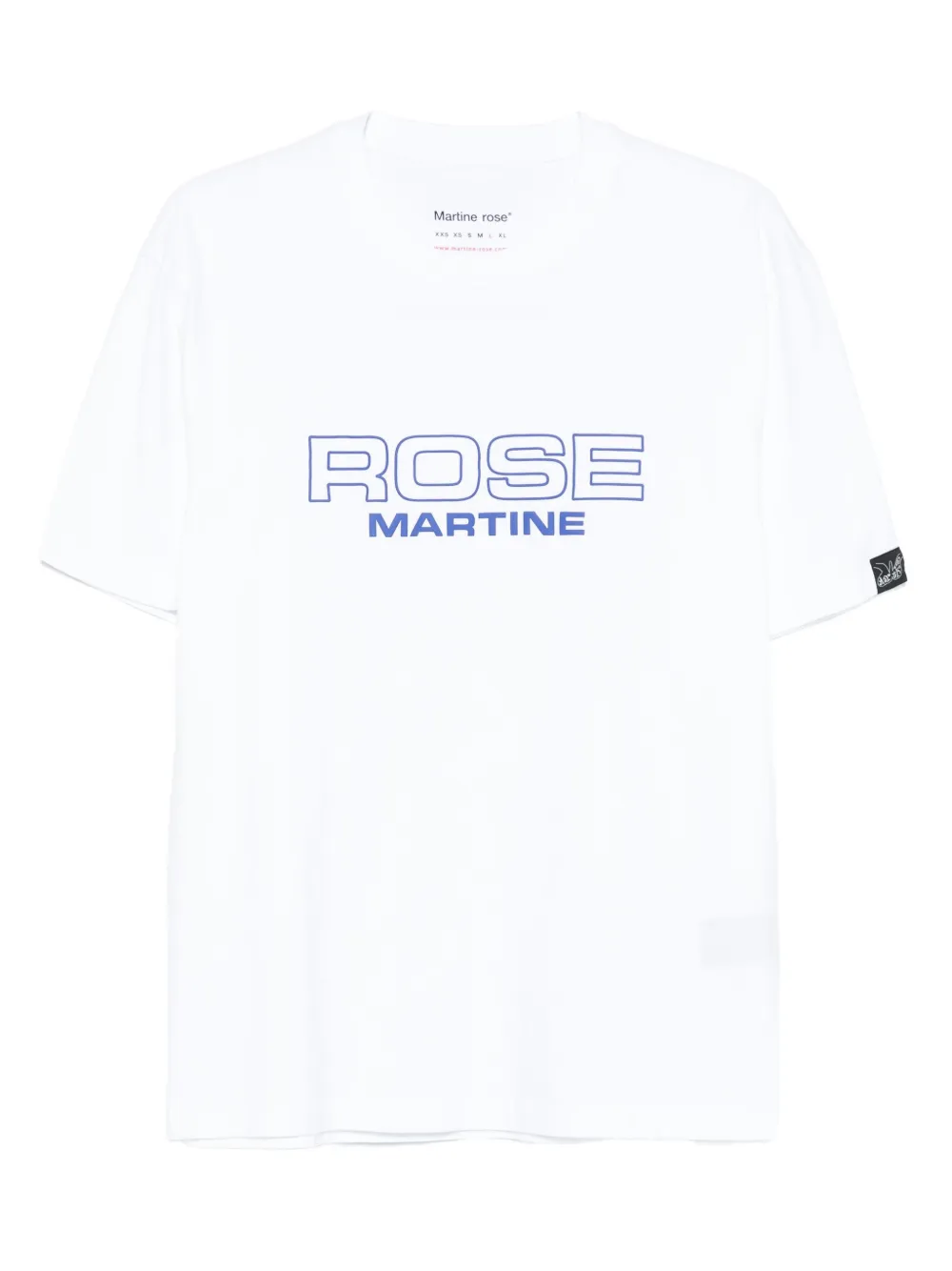 Martine Rose logo T-shirt Wit