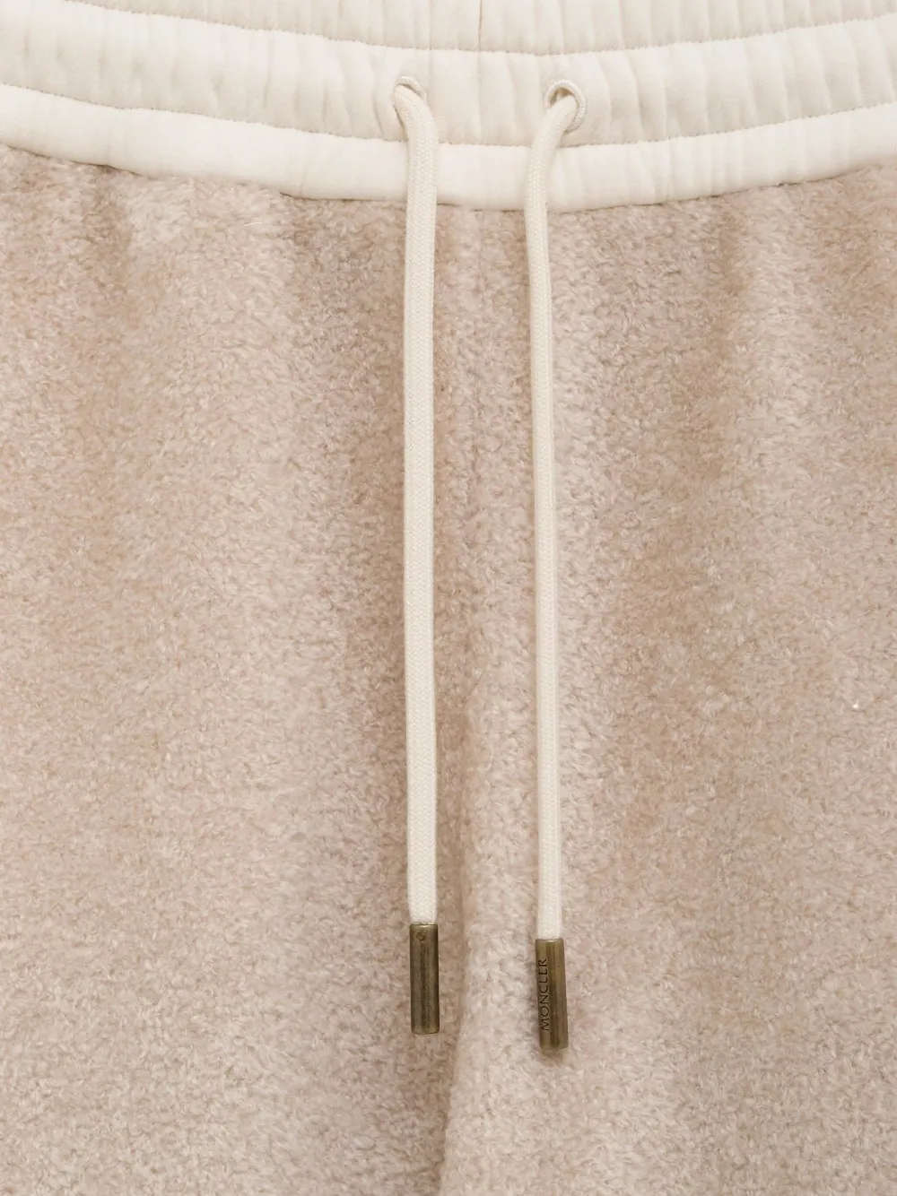 Moncler Side-stripe Drawstring Trousers In Gray