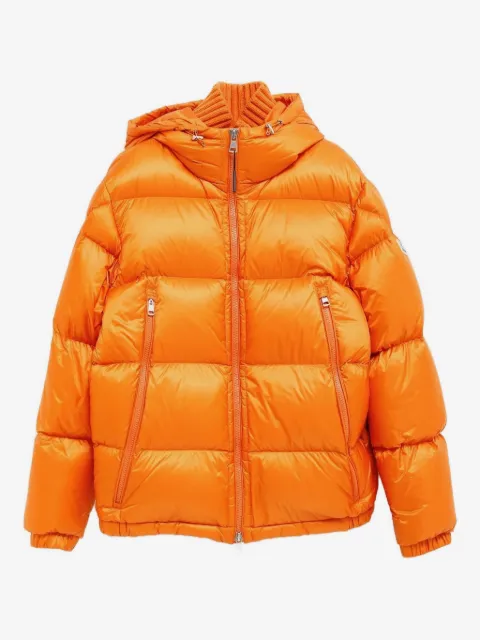 Moncler chamarra capitonada con cierre