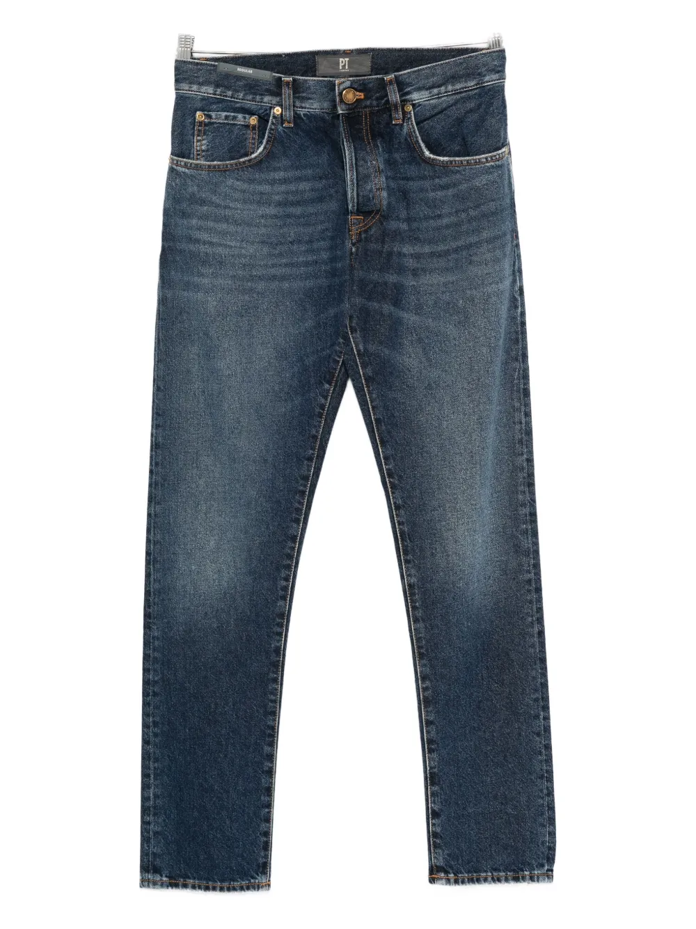 Pantaloni Torino faded-wash denim jeans | Blue | Image 1
