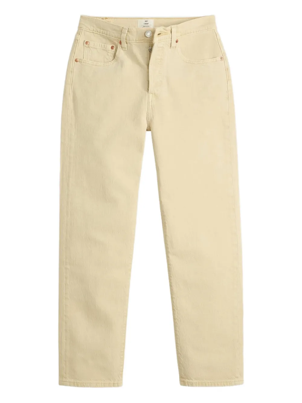 Levi's Stretch-katoenen jeans Geel