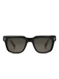 T Henri Eyewear Astro key-detail square sunglasses - Black