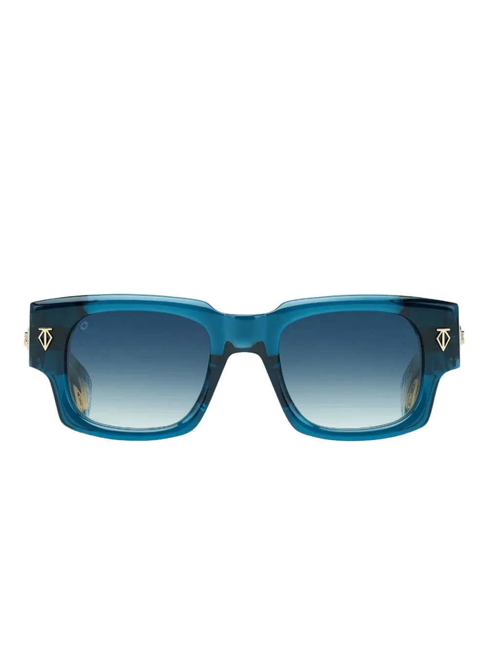 T Henri Eyewear Occhiali da sole Dusenberg rettangolari - Blu