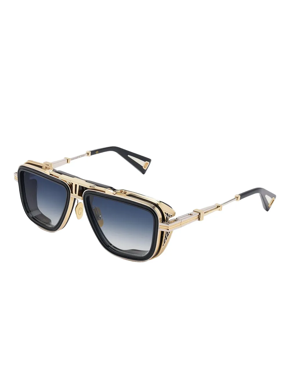 T Henri Eyewear Zonnebril met piloten montuur - Zwart