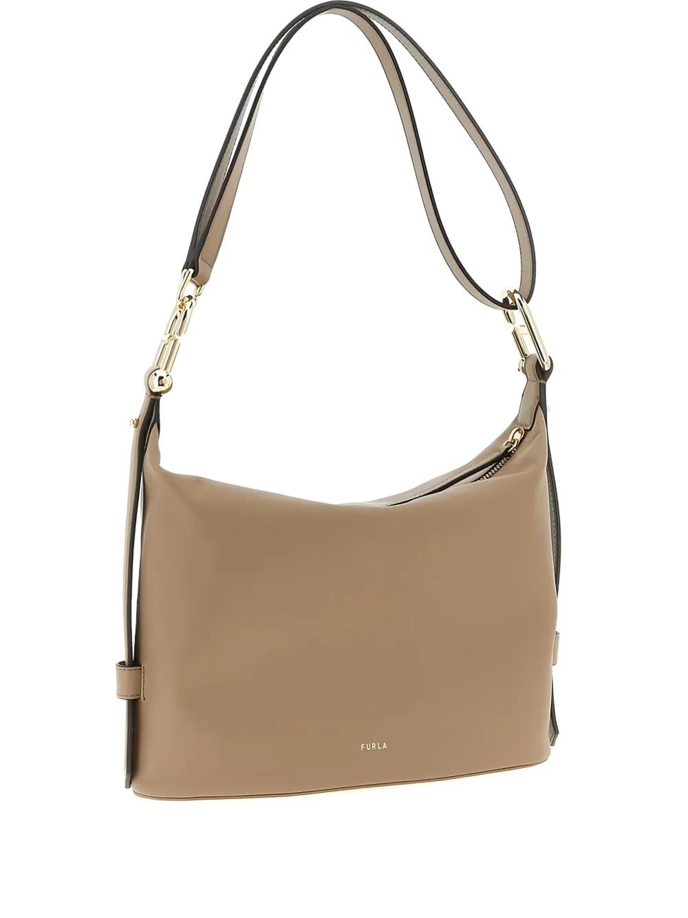 Furla Nuvola zip-top tote bag Beige