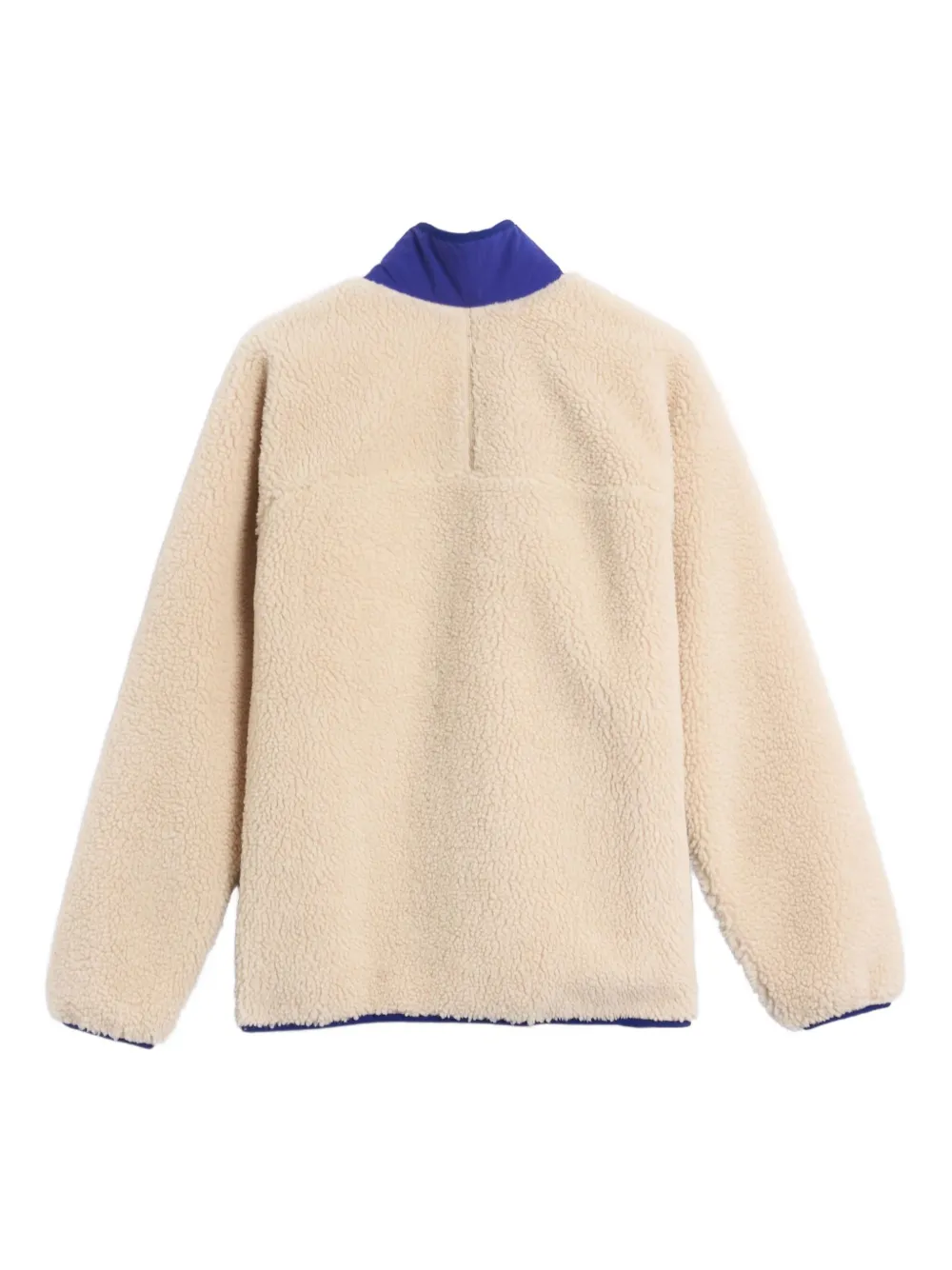 Patagonia Fleece-texture Zip-up Jacket In Neutral
