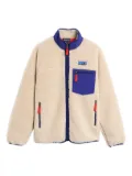 Patagonia fleece-texture zip-up jacket - Neutrals