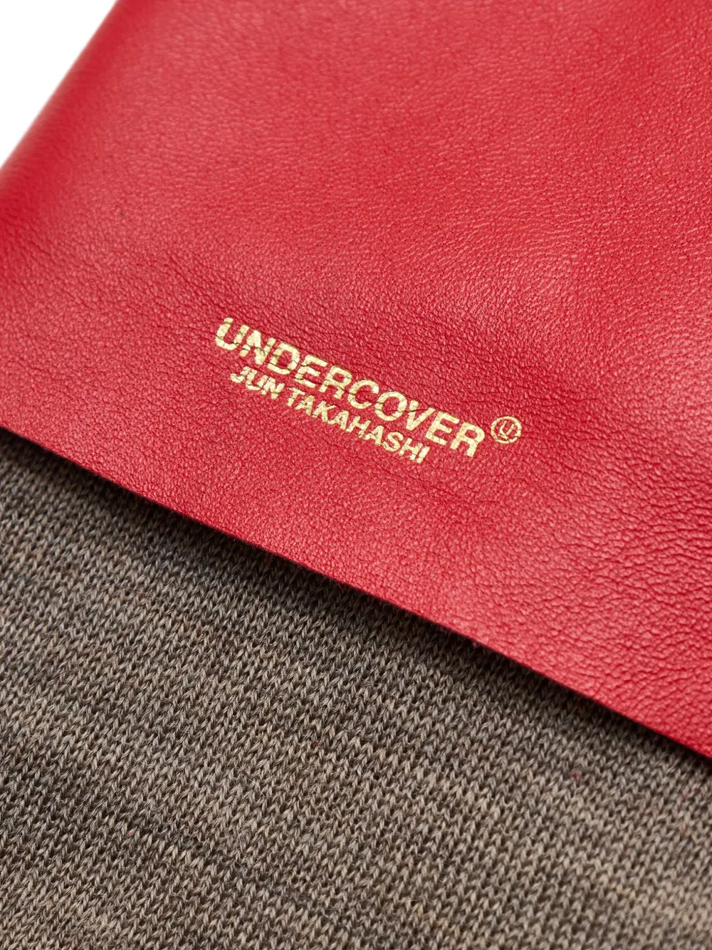 Undercover layered lambskin-leather gloves | Image 2