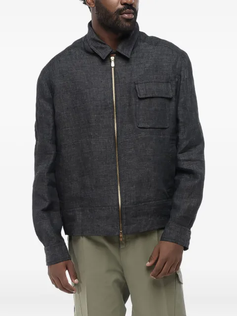 Brunello Cucinelli Giacca-camicia con zip