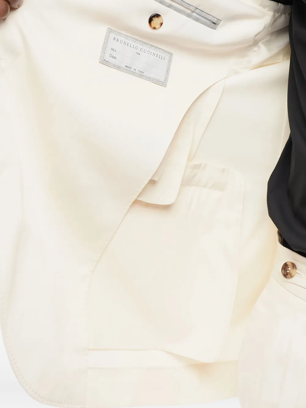 Brunello Cucinelli Zijden blazer Wit