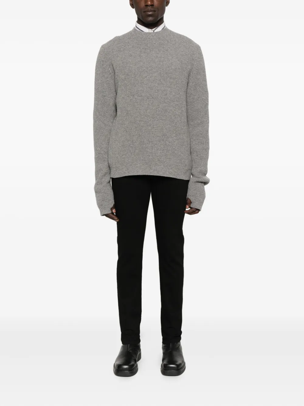 Emporio Armani Jeans met vijf zakken - Zwart