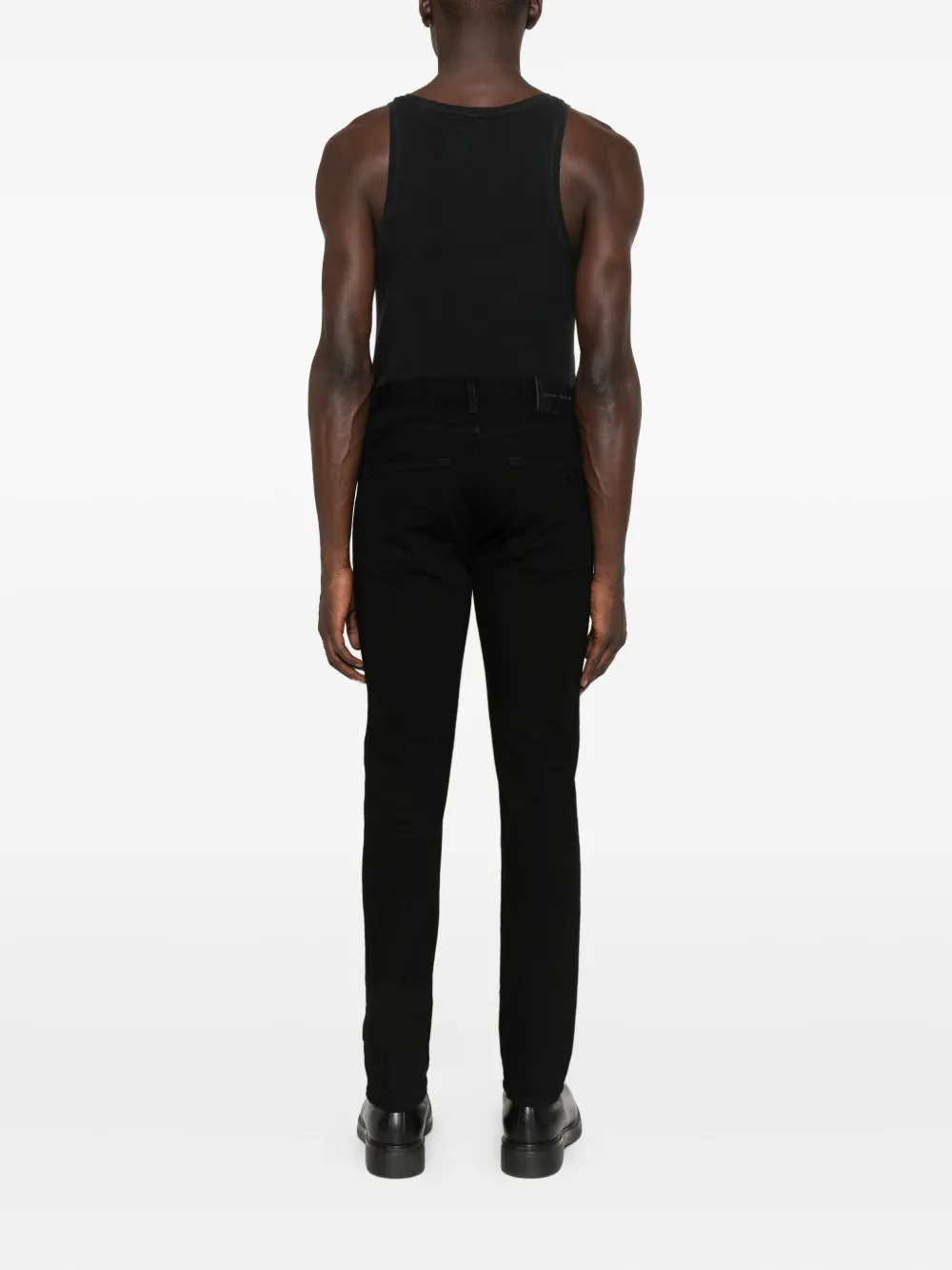 Emporio Armani Jeans met vijf zakken Zwart