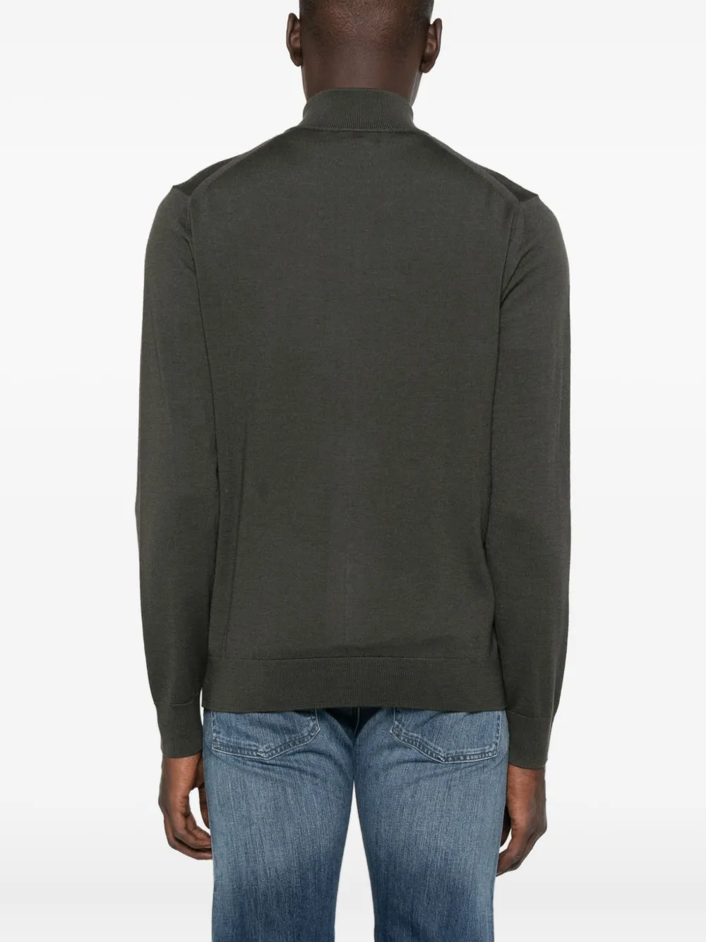 Emporio Armani Wollen trui Zwart