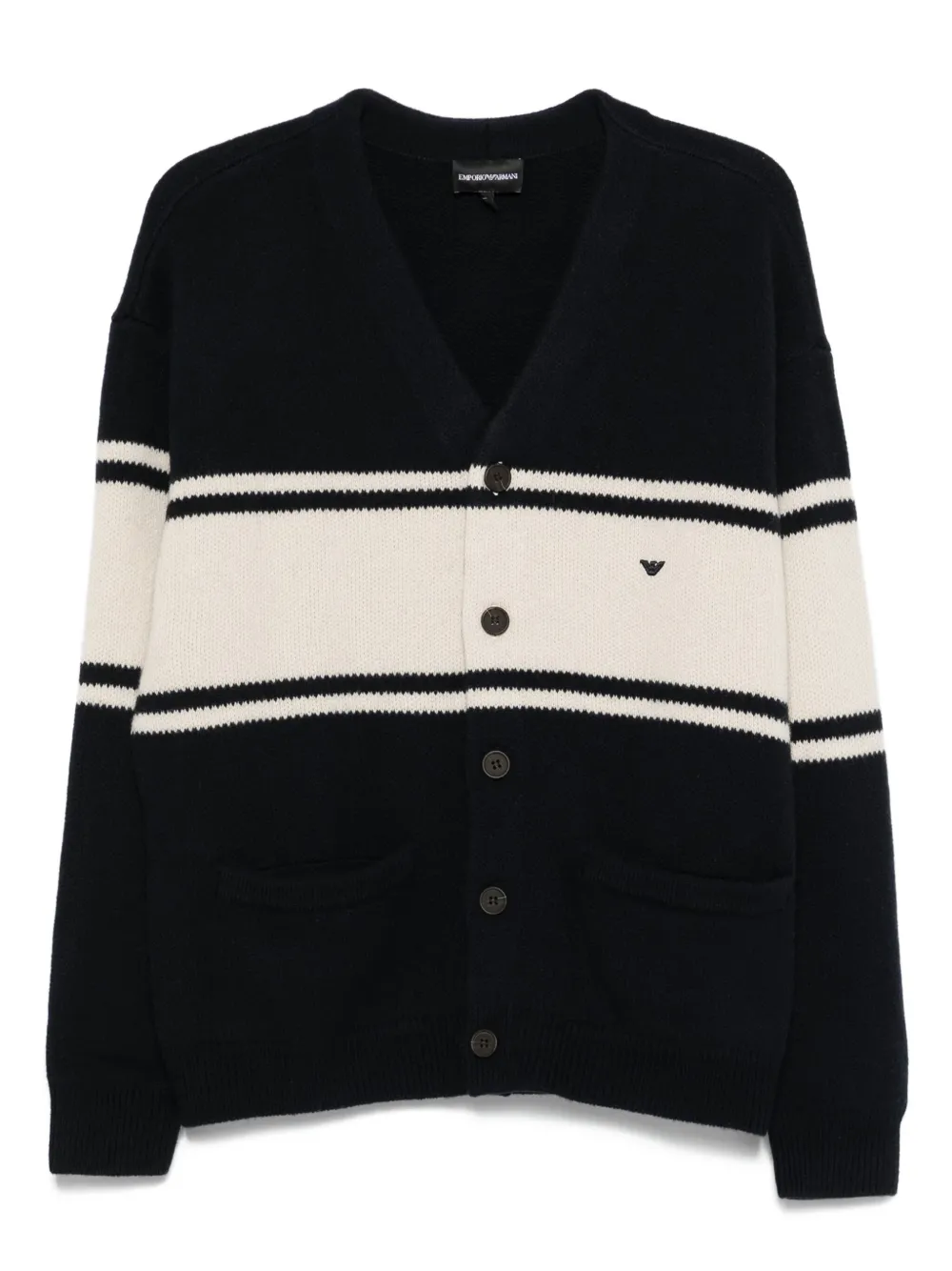Emporio Armani Gestreept vest Blauw