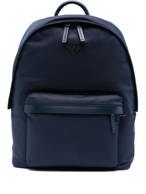 Emporio Armani logo backpack