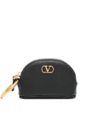 Valentino Garavani half-moon keyring purse - Black