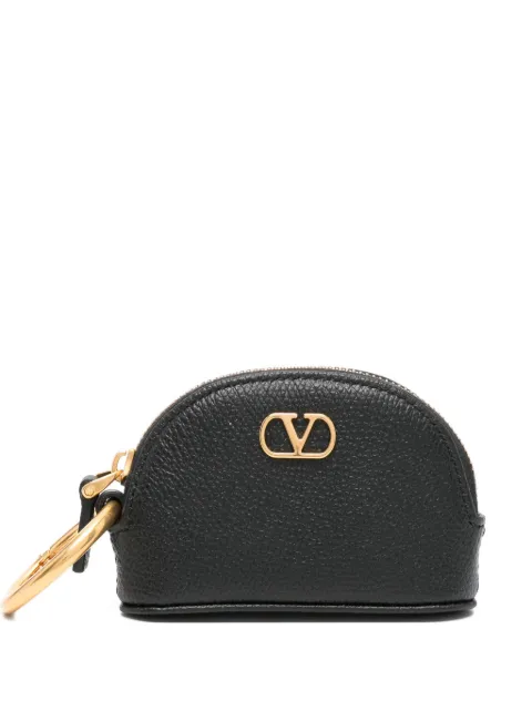Valentino Garavani half-moon keyring purse