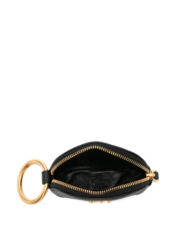 Valentino Garavani ハーフムーン キーケース | ブラック | FARFETCH JP