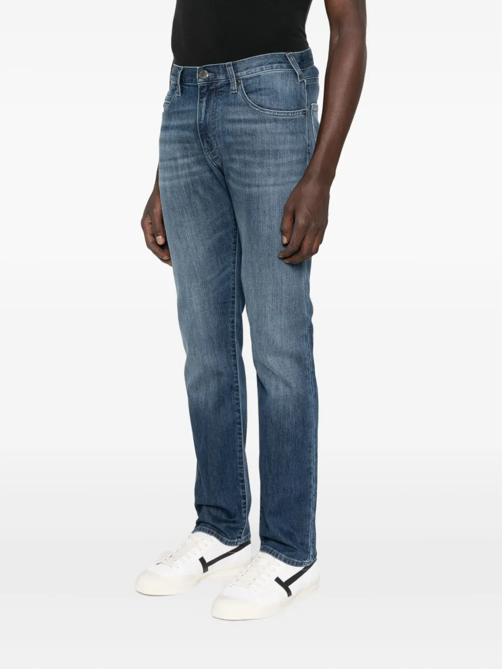 Emporio Armani Jeans met vijf zakken Blauw