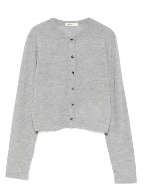 KHAITE button-front wool-blend cardigan