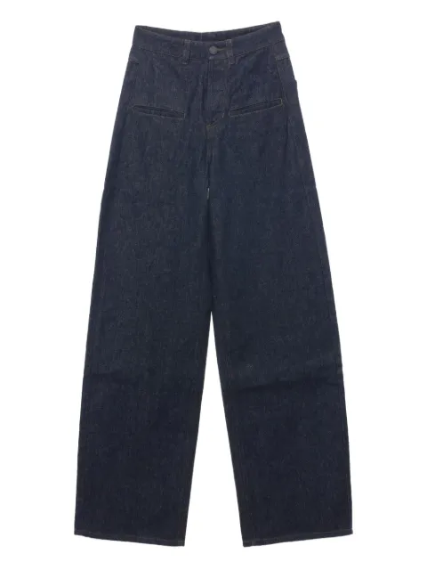Uma Wang Ball high-waisted pocket jeans