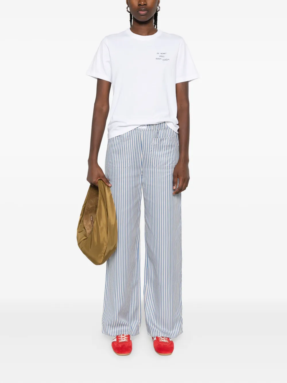 Maison Labiche embroidered cotton T-shirt | T-Shirts & Jersey Shirts | Image 2