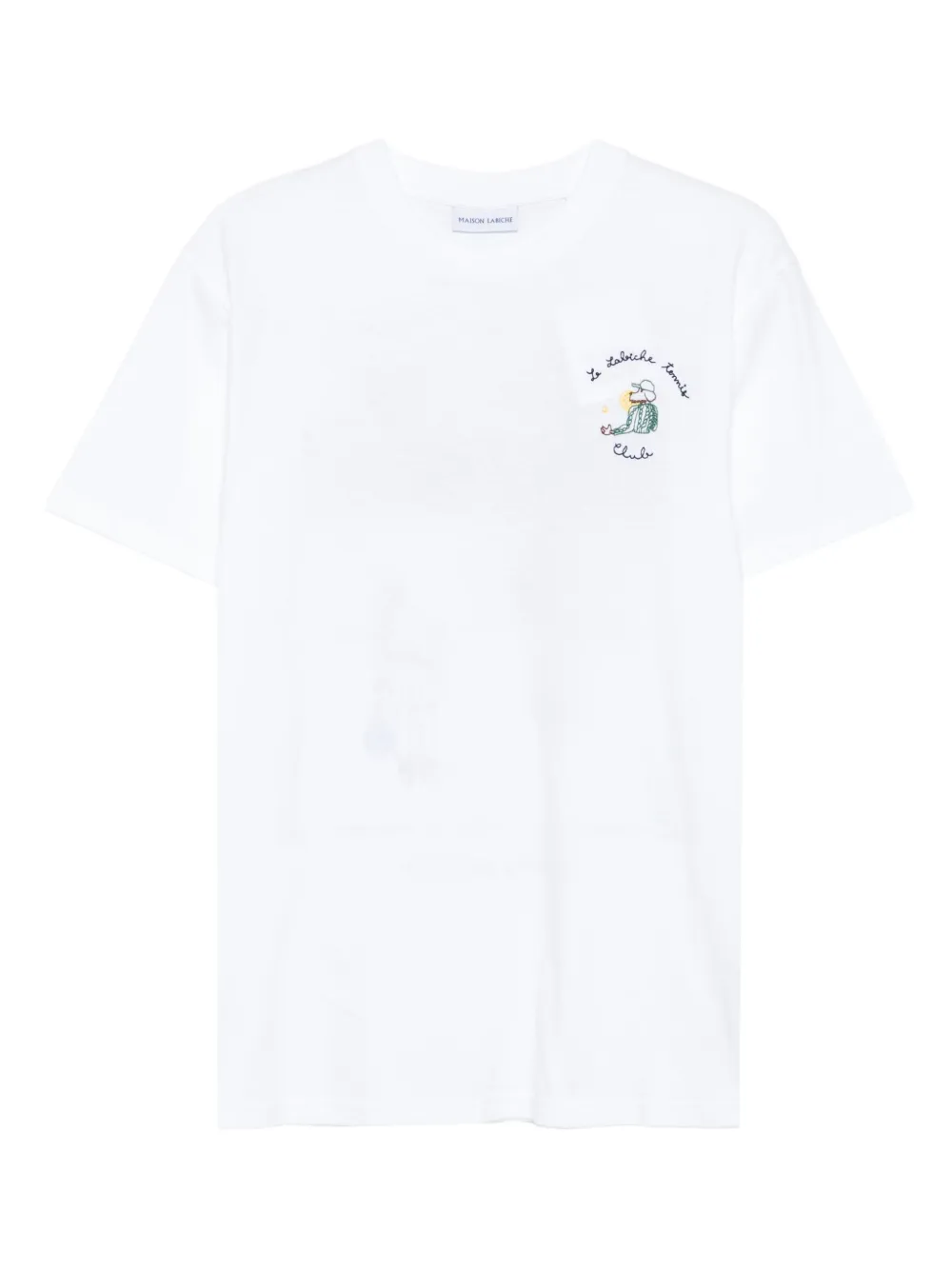 Maison Labiche embroidered-cactus T-shirt | White | Image 1
