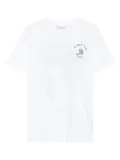 Maison Labiche embroidered-cactus T-shirt - White