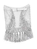 Rabanne chainmail belt - Silver