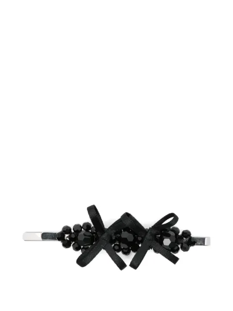 Simone Rocha crystal-embellished bow hair clip