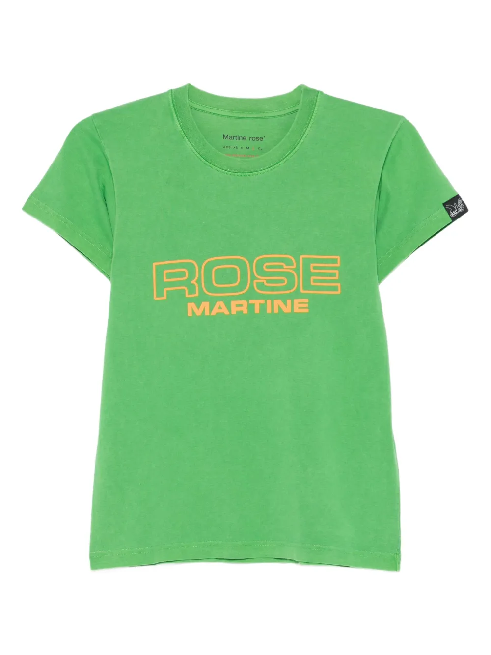 Martine Rose T-shirt met ronde hals Groen