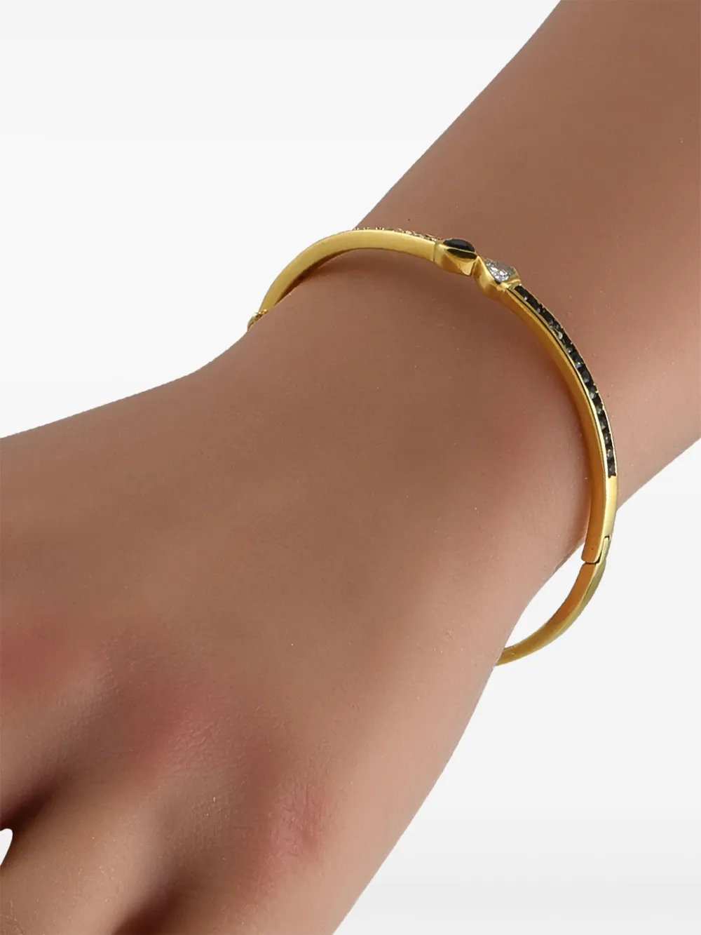 Mouawad 18K yellow gold sapphire and diamond bracelet | Image 2