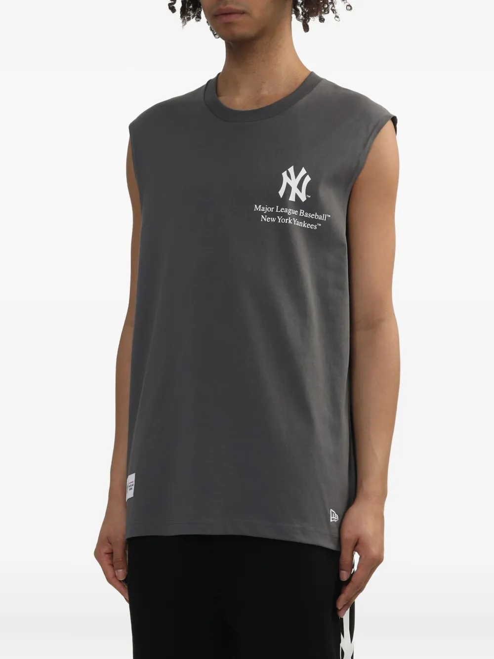 NEW ERA CAP Mouwloze spencer met New York Yankees-logo Grijs
