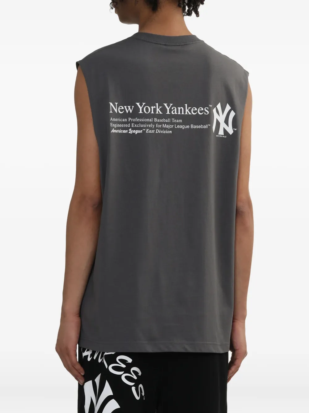 NEW ERA CAP Mouwloze spencer met New York Yankees-logo Grijs