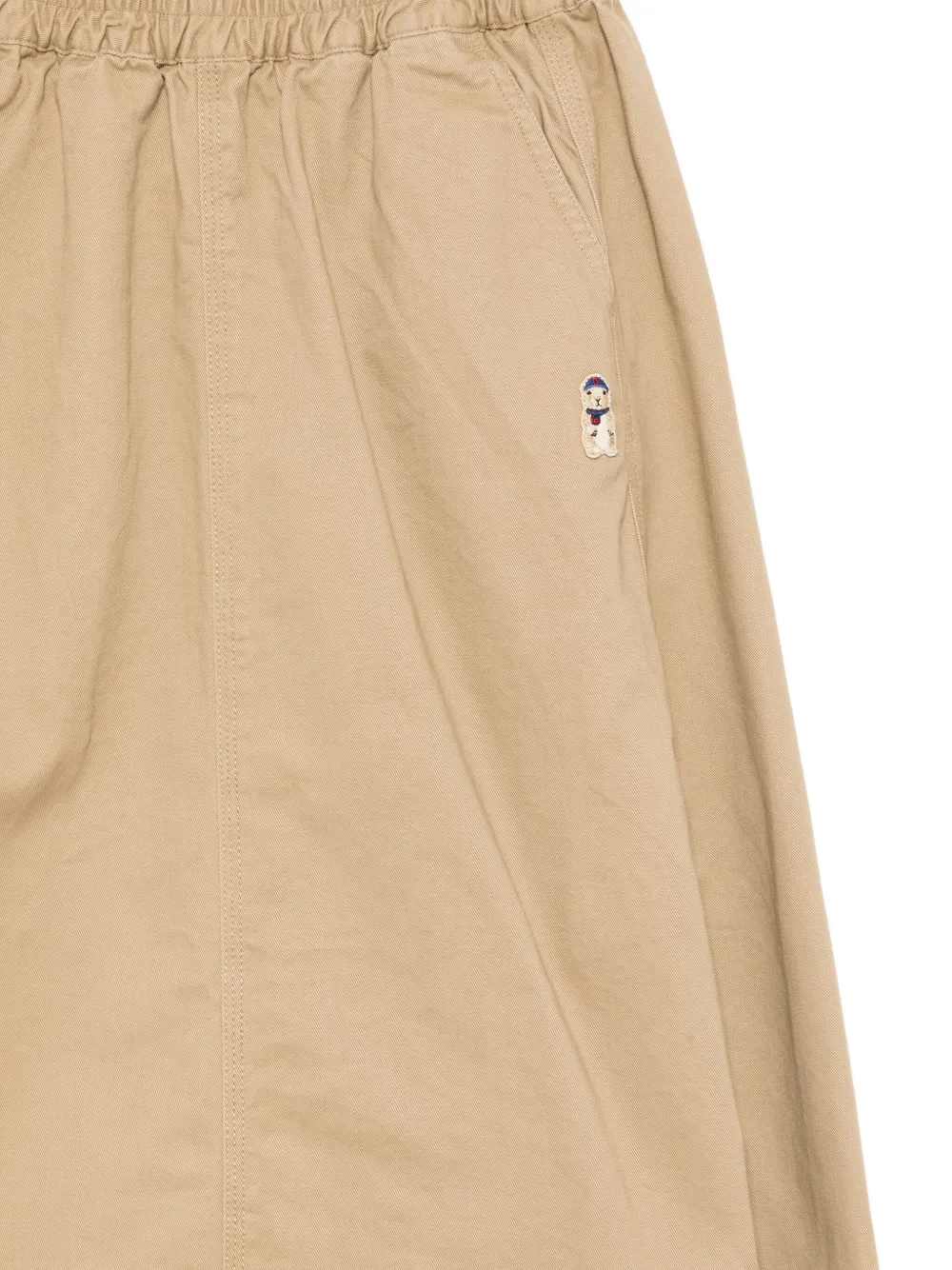 Chocoolate A-line Midi Skirt In Brown