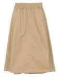 CHOCOOLATE a-line midi skirt - Brown